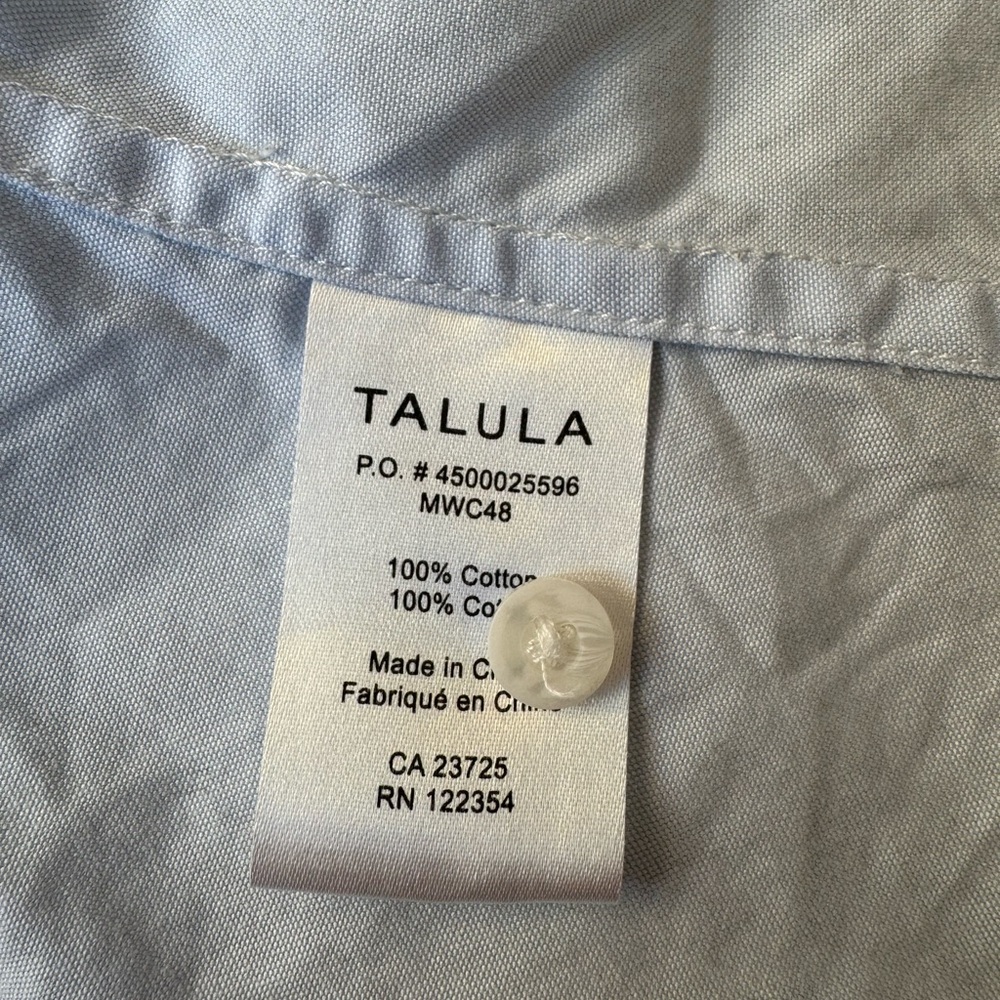Talula Classic Fit Light Gray Shirt - Picture 5 of 5